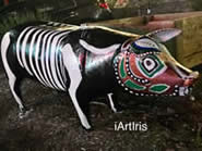 Barking Pig - Halloween 2018 - Iris Fragoso Artist